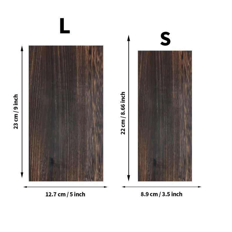 Dark Wooden Bathroom Tray for Storage Kitchen Display Rack Elegant Home Decor - Image 5