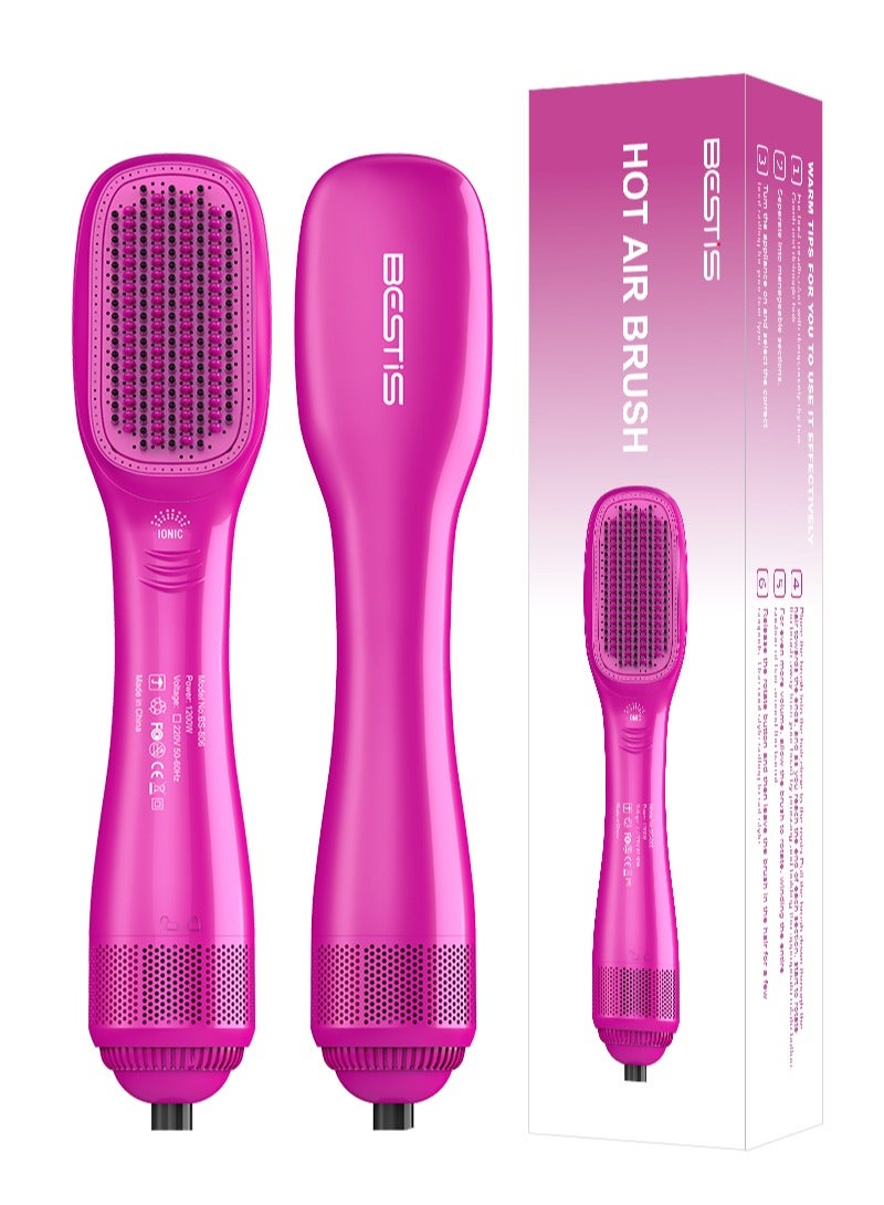 BESTIS 1200W 2 In 1 Hair Dryer Brush Professional Ceramic 3 Heat/2 Speed Settings One Step Hair Dryer and Styler - Image 1