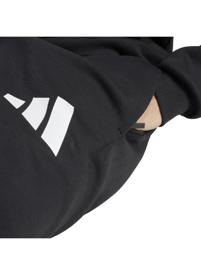 Adidas M Fi 3Bar Pt Black Training Pants For Men XS - Image 5