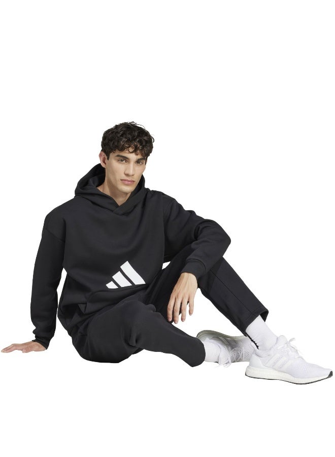 Adidas M Fi 3Bar Pt Black Training Pants For Men XS - Image 4