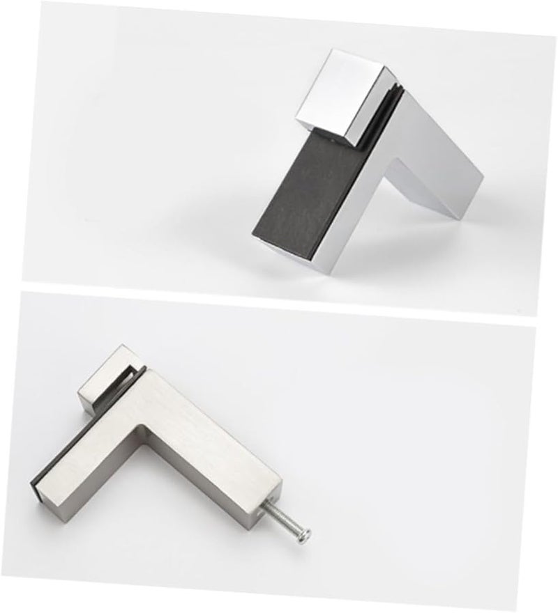 Tehaux 9 8x7 6cm Thickened Glass Laminate Plate Fixing Clip DIY Shelf Bracket - Image 1