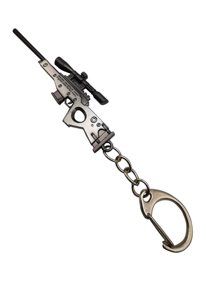 NIBEMINENT Game Fortnite Suppressed Submachine Gun Toy Keychain - Image 2