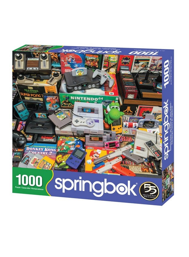 Springbok 'S 1000 Piece Jigsaw Puzzle Gamer'S Trove, Multi - Image 2
