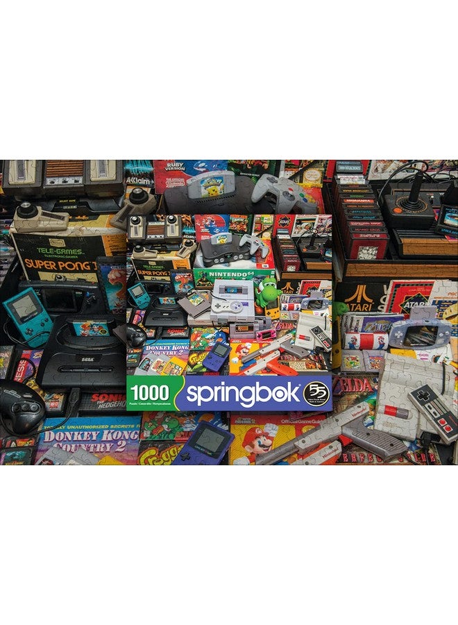 Springbok 'S 1000 Piece Jigsaw Puzzle Gamer'S Trove, Multi - Image 4
