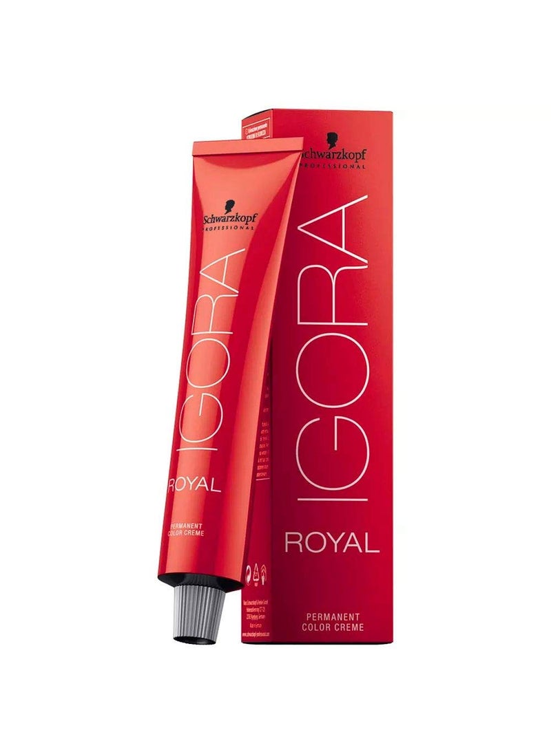 Schwarzkopf Professional Schwarzkopf IGORA ROYAL Permanent Color Creme 557 Light Brown Gold Copper 