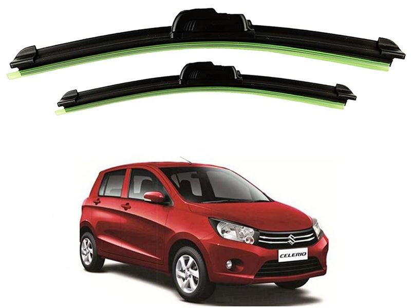 Selifaur - 2Pcs (D 21 x P 14 Inch) High Performance Replacement Car Wiper Blades for Celerio - Image 1