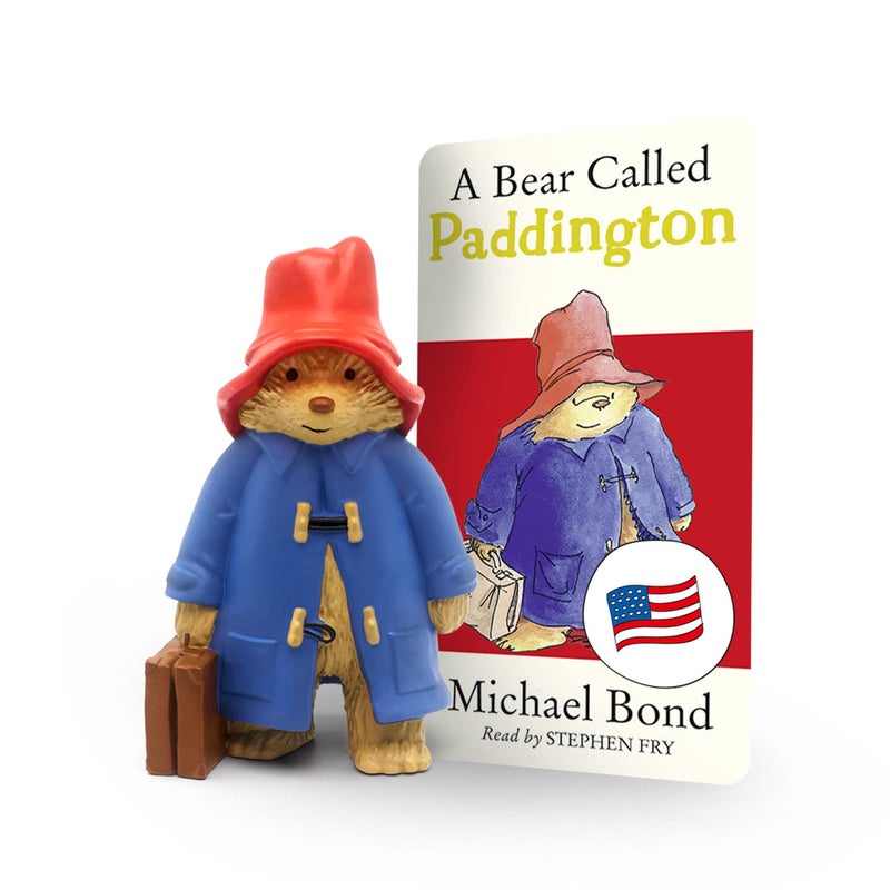 Tonies Paddington Bear Audio Toy Figurine from A Bear Called Paddington and Other Stories by Michael Bond, narrated by Celebrity Voices - Image 1