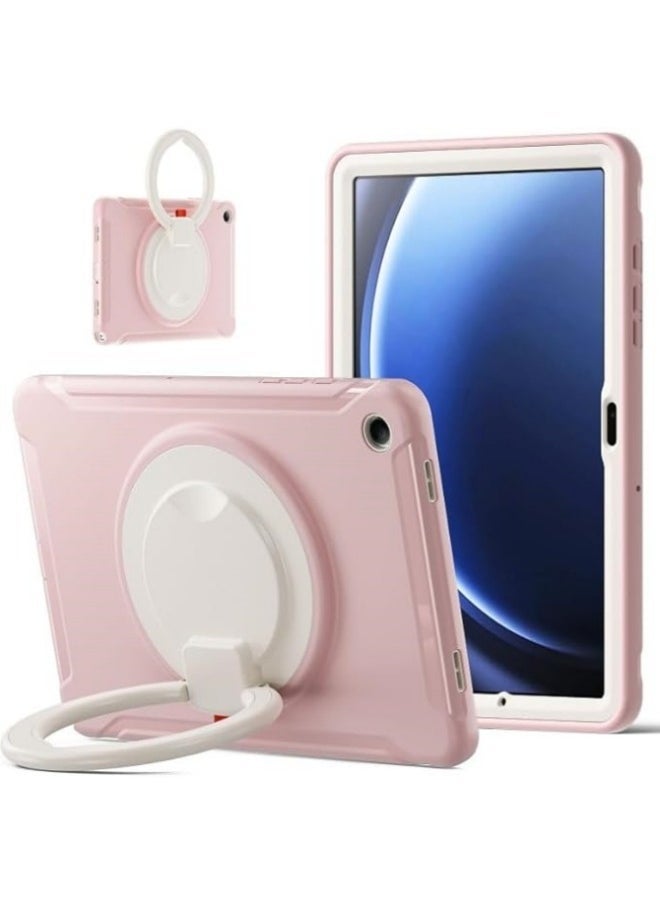 general Kids Shockproof Case for Galaxy Tab A9 Plus 2023, Rotating Stand Handle Heavy Duty Bumper Hybrid Cover Protective Case for Galaxy Tab A9+ SM-X210/X215/X216