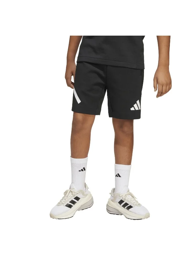 Adidas Adidas J Zne Shorts Black Training Shorts For Kids Unisex 128