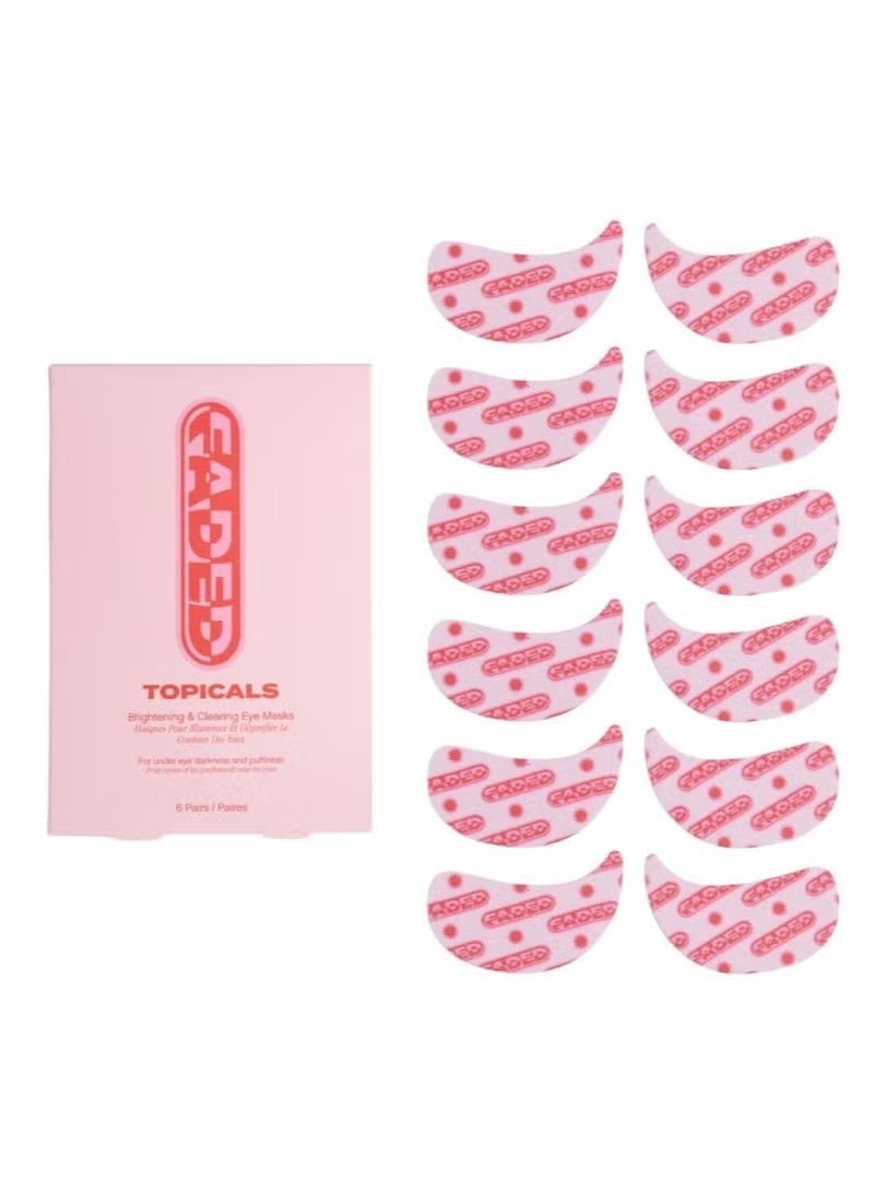 Topicals Faded Brightening Under Eye Masks(Set of 6)