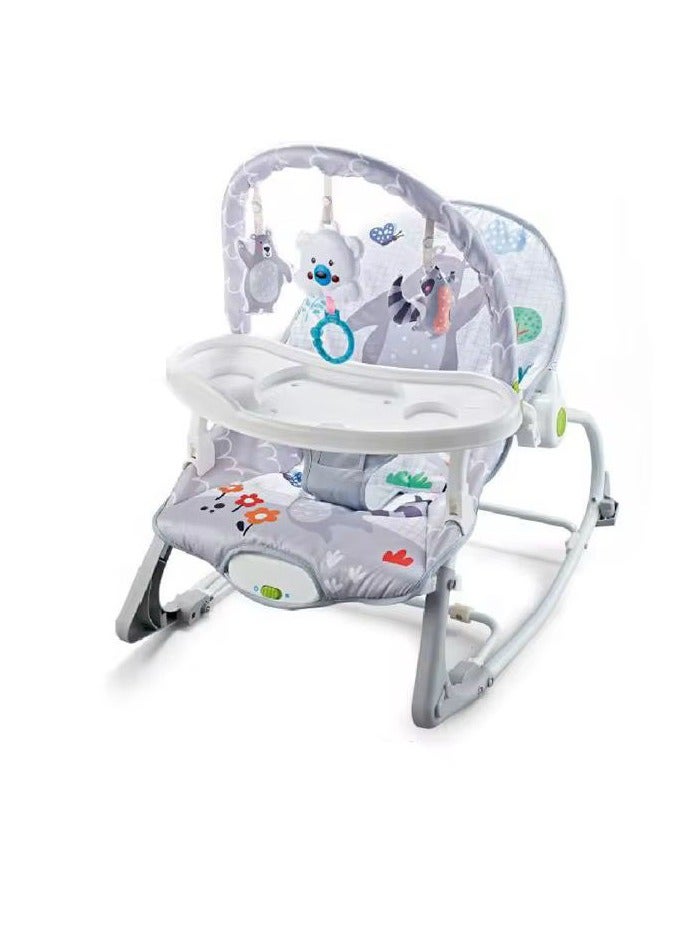 umbrella High quality baby rocking chair with table and toys