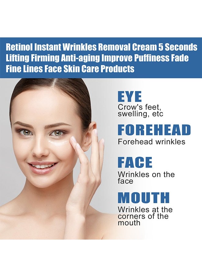 West&Month 5 Seconds Remove Wrinkle Retinol Cream,Facial Care Cream,Anti-Aging,Reduce Sebum Overflow, Dilute Epidermal Pigment,Smooth The Skin,Tighten The Skin,Increase Skin Elasticity, 30ml  - Image 4