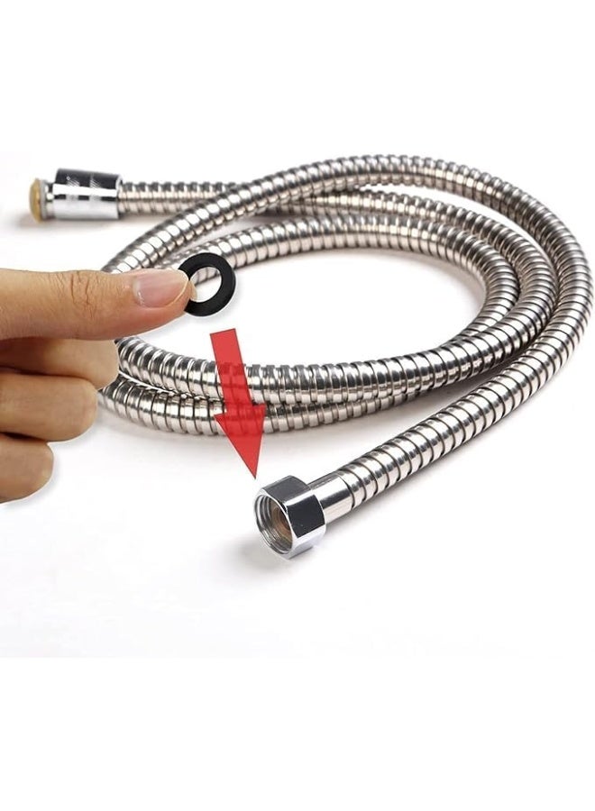 Biella Rubber Hose Washer 3/4Inch Tap Sealing Rings Hose Rubber Shower Hose Washers Tap Connector Washers For Connecting, Black (Pack Of 12) - Image 3