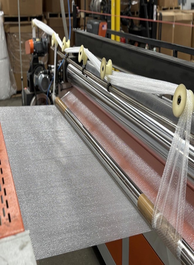 supplyhut 3/16" SH Recycled Small Bubble Cushioning Wrap Padding Roll 50' x 12" Wide 50FT - Image 2