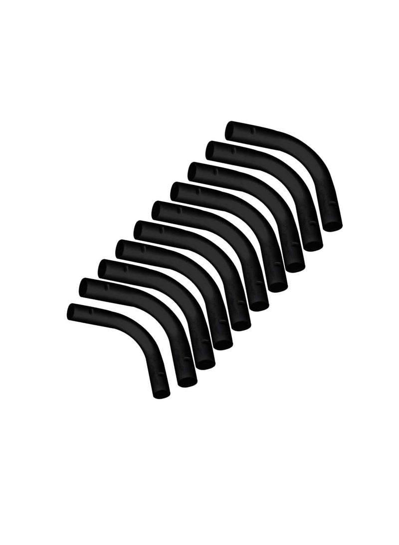 PVC Electrical Conduit Pipe & Fittings for Indoor and Outdoor Electrical Wiring and Cabling (Pack of 10) (50mm, Long Bend)  - Image 1