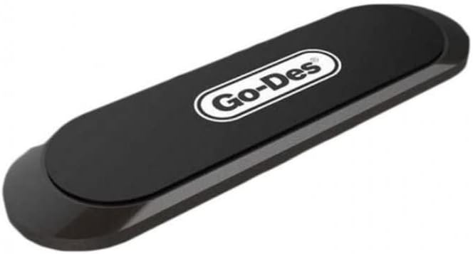 Godo SAverse - Go-Des Mini Strip Car Mount, Universal Mobile Phone Car Mount Holder Magnetic for Auto Windshield and Dash, for Cell Phones Apple iPhone 12, 12 Pro, 11, 11 Pro, Xr, Xs (GD-HD612) - Image 3