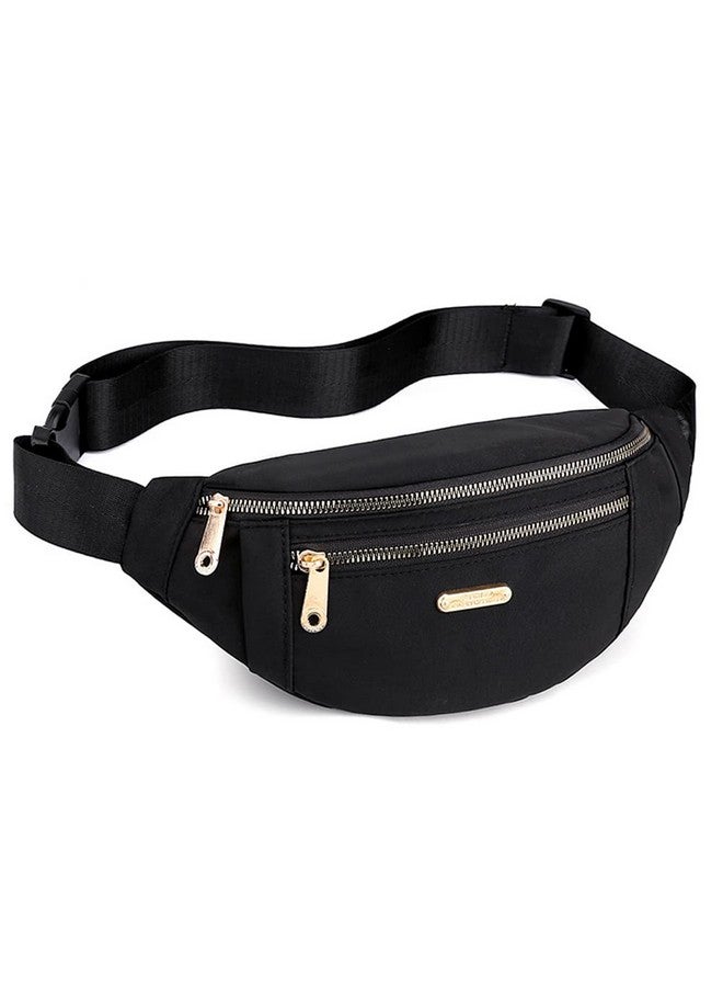 GUSTAVE® Waist Bag for Women Girls with Adjustable Strap, Stylish Bumbag Chest Bag Waterproof Fanny Bag, Oxford Cloth Waist Pack Outdoor Hiking Running Travel - Image 1