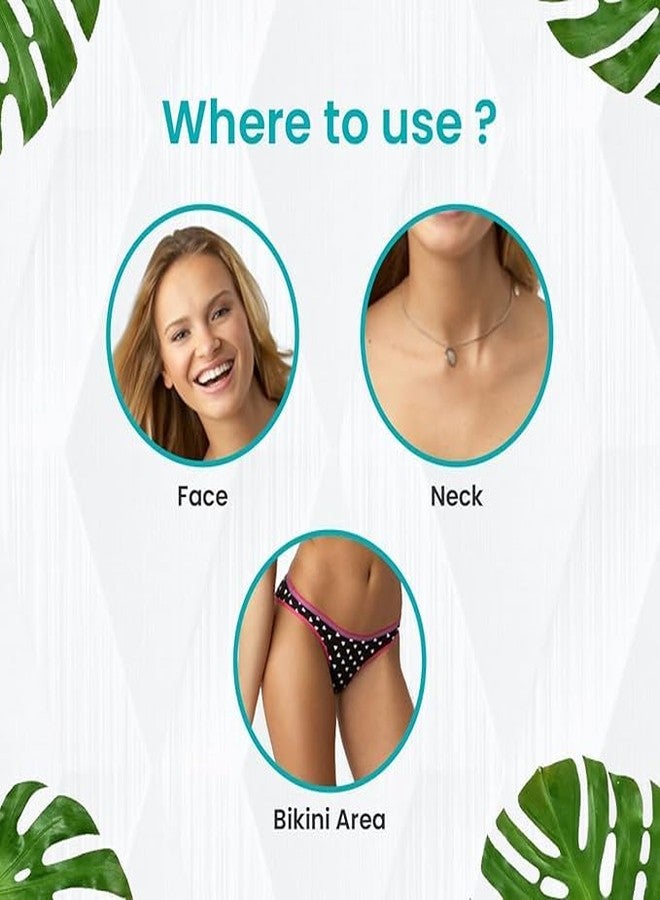 FemiSafe Combo Pack of 2 Unisex Face Razors & Valoisa Aloe Vera Gel | Painless Hair Removal | With Soothing Gel for Post-Shave Moisturization - Image 5