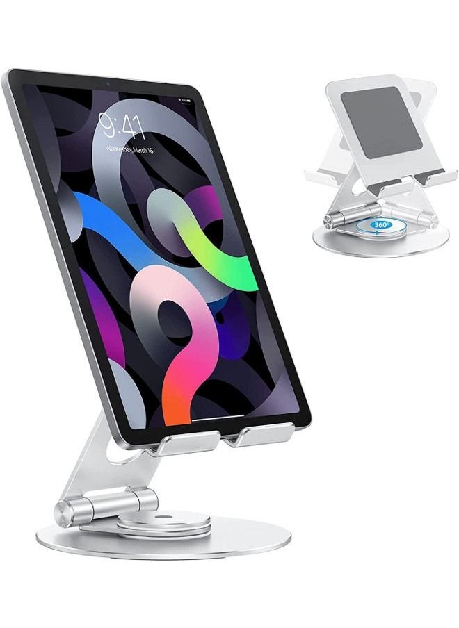 Cordova iPad Stand Swivel for iPhone Tablet Holder Stable Sturdy Adjustable 360° Swivel Angle Rotating Tablet Stand for Writing and Drawing  - Image 1