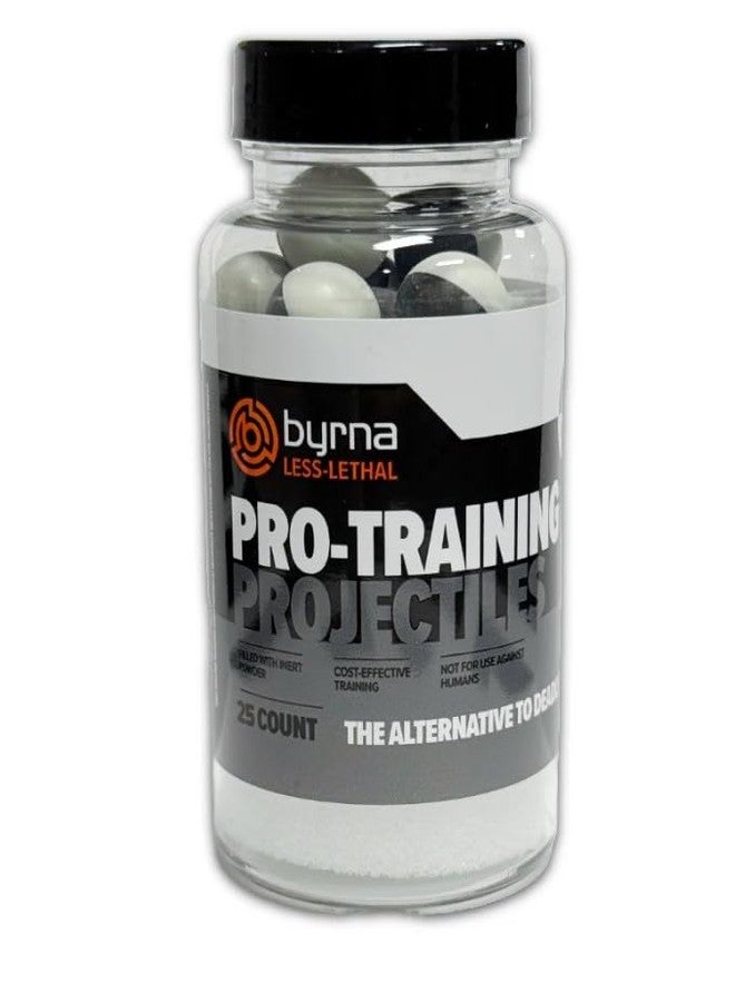 Byrna .61 Cal Pro-Training Projectiles (25 Count)