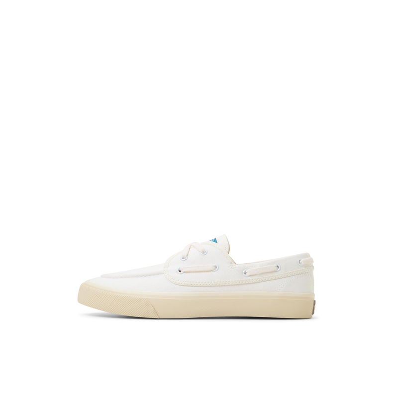 Sperry Mens Seamate Boat Shoe White 10