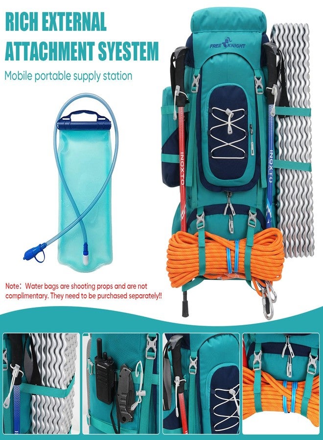 Bseash 70L (65+5) Waterproof Hiking Camping Backpack with Rain Cover, Outdoor Sport Travel Daypack for Climbing Touring (Army Green) - Image 5