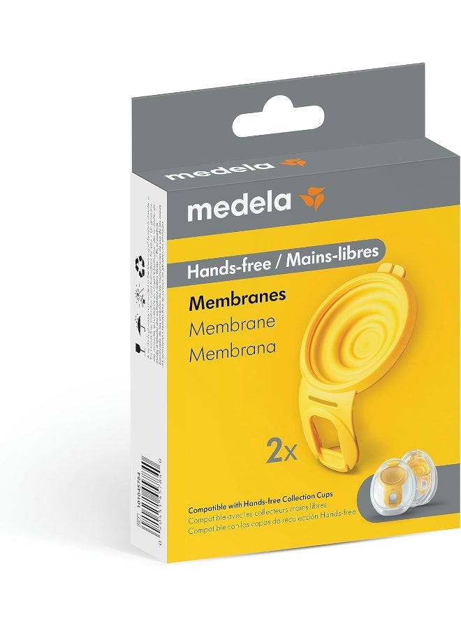 Medela Membranes for Hands-Free Collection Cups, 2-Pack - Image 2