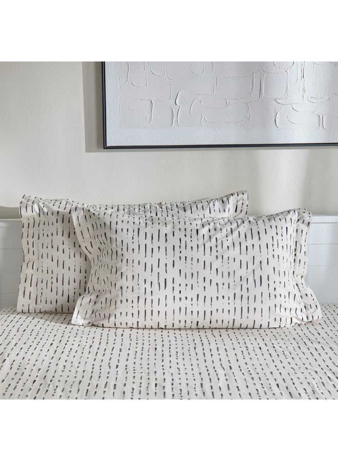 Home Box Luxot 2-Piece Monoleaf Printed Cotton Pillow Sham Set 50 x 75 cm  - Image 2