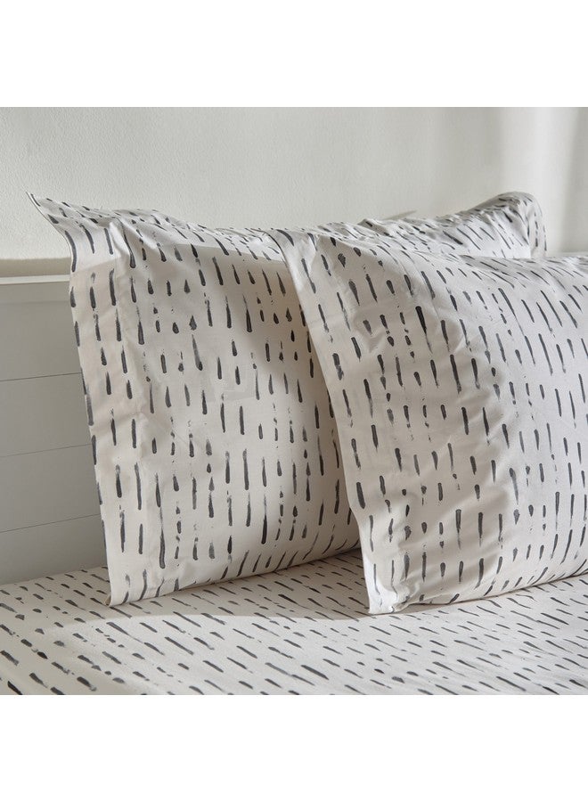 Home Box Luxot 2-Piece Monoleaf Printed Cotton Pillow Sham Set 50 x 75 cm  - Image 3