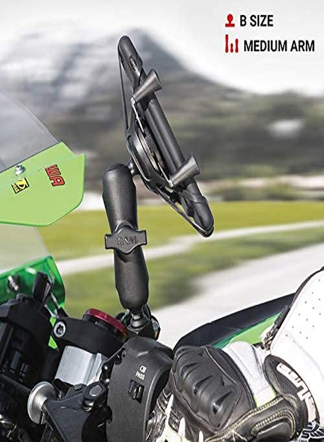 RAM Mounts RAP-HOL-UN7B-201U X-Grip Phone Holder with Composite Double Socket Arm(Medium) Compatible with RAM B Size 1" Ball Components - Image 5