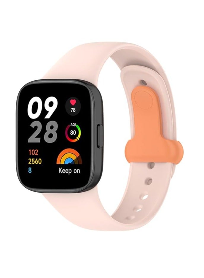 Strap for Xiaomi Redmi Watch 3 / Xiaomi Mi Watch Lite 3 Strap, Silicone Watch Strap Buckles Sport Silicone Watch Band,Bracelet Replacement Wristband Wrist Strap - Image 1