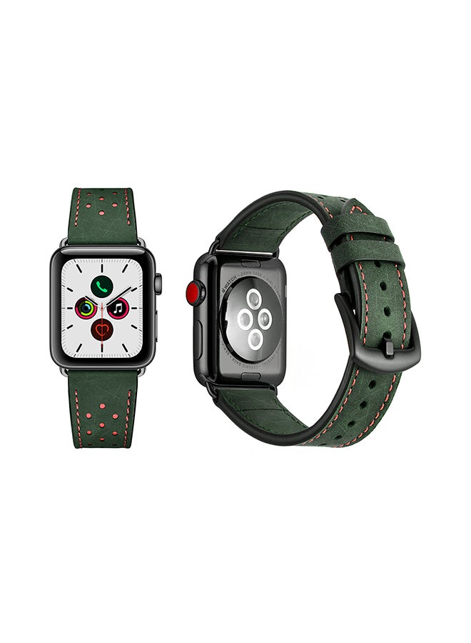 Replacement Band For Apple Watch Series 5/4/3/2/1 44/42mm Green - Image 1