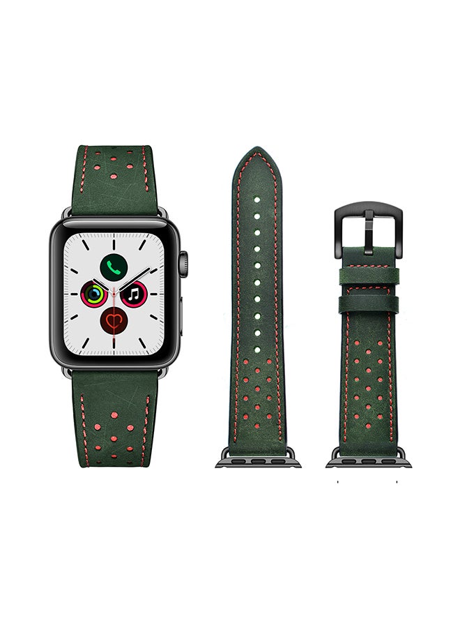 Replacement Band For Apple Watch Series 5/4/3/2/1 44/42mm Green - Image 2