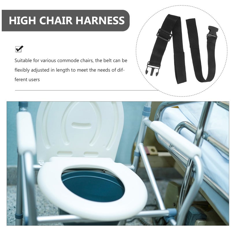 Toddler Safety Highchair Belt Universal Strap High Pushchair Pram Belt Adjustable Shower Chair Strap for Baby and Elderly - Image 4