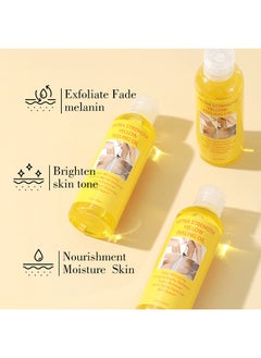 MOOYAM Extra Strength Yellow Peeling Oil-Skin Whitening, Stretch Marks Remover, Scars Remover, Dark Spots Remover, Skin Repair 100ml  - Image 5