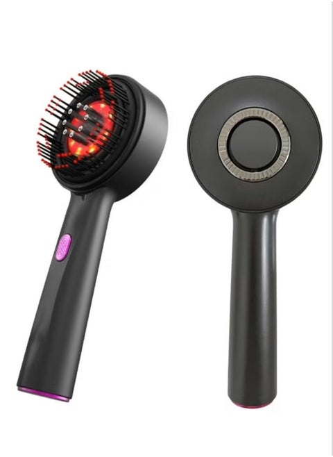 Electric Scalp Massaging Brush,Red Light Theropy Hair Scalp 4-in-1 Massager,Multipurpose Scalp Massaging Brush Oil Applicator,Home Relaxation Scalp Massaging