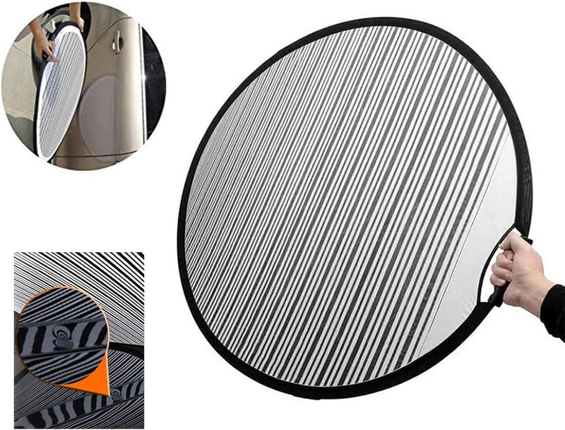 Car Line Board Reflector Led Line Panel Remover Tool for Fix Body Door Scratch Tool Handheld Striped Reflector Board for Detection - Image 3