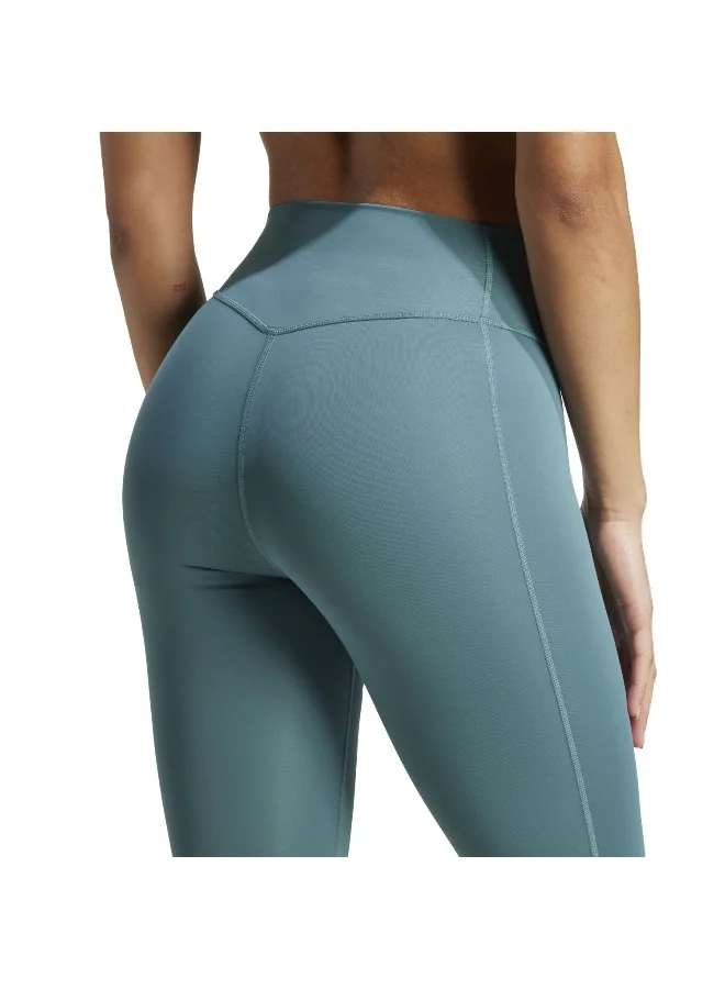 Adidas teal Optime Stash  7/8 Leggings for Women | Best Price UAE