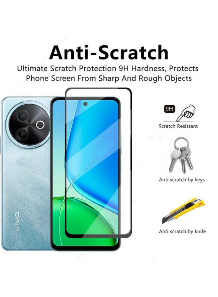 2 Pack Screen Protector For Vivo Y39 Tempered Glass with 9H Hardness Screen Protector - Image 2