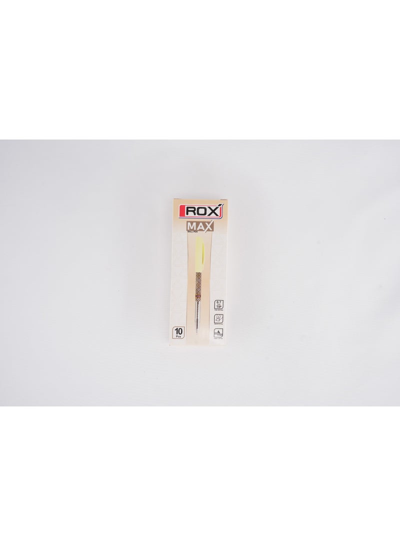 روكس ROX MAX PEN 0.7 , 10 PENS IN BOX - Image 3