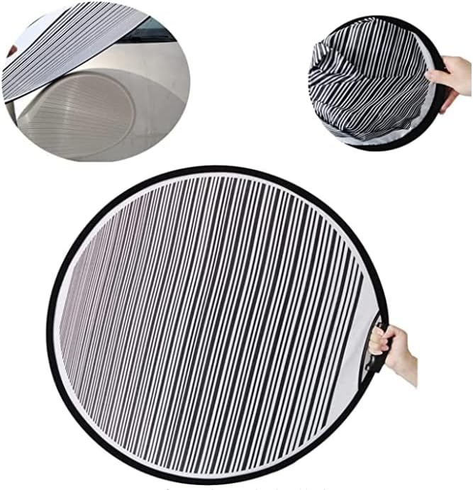 HiYi Dent Reflector Board 80cm Light Board Foldable Striped Reflector Car Line Board Flexible Reflector Led Line Dent Panel Dent Remover Tool for Dent Fix Car Body Door Scratch Tool Car Dent Fix Tools - Image 3
