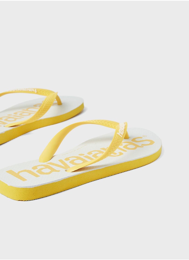 havaianas - Logo Mania Flip Flops - Image 1