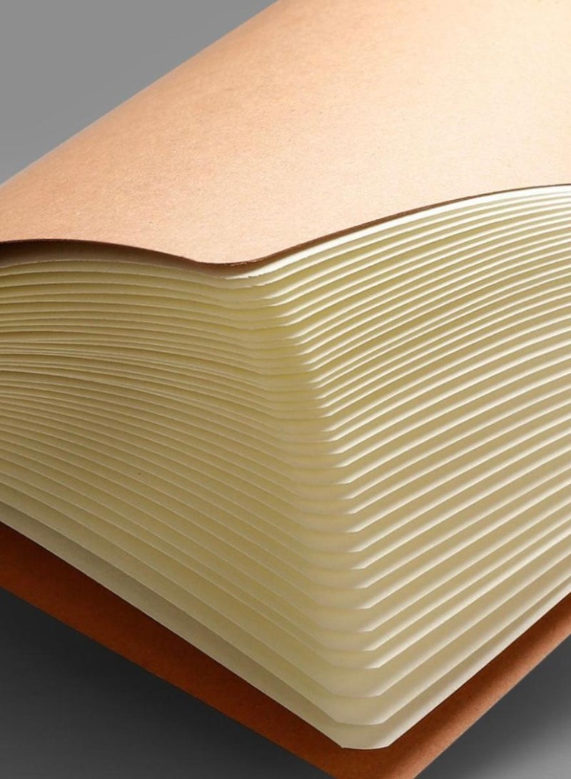 PAPERSAY 10 Pieces A5 Kraft Notebook Note Pad, Ruled Notebook, Each book has 72 pages / 36 sheets ,Used as a Notepad, Journal ,Sketchbook, Work Diary - Image 4