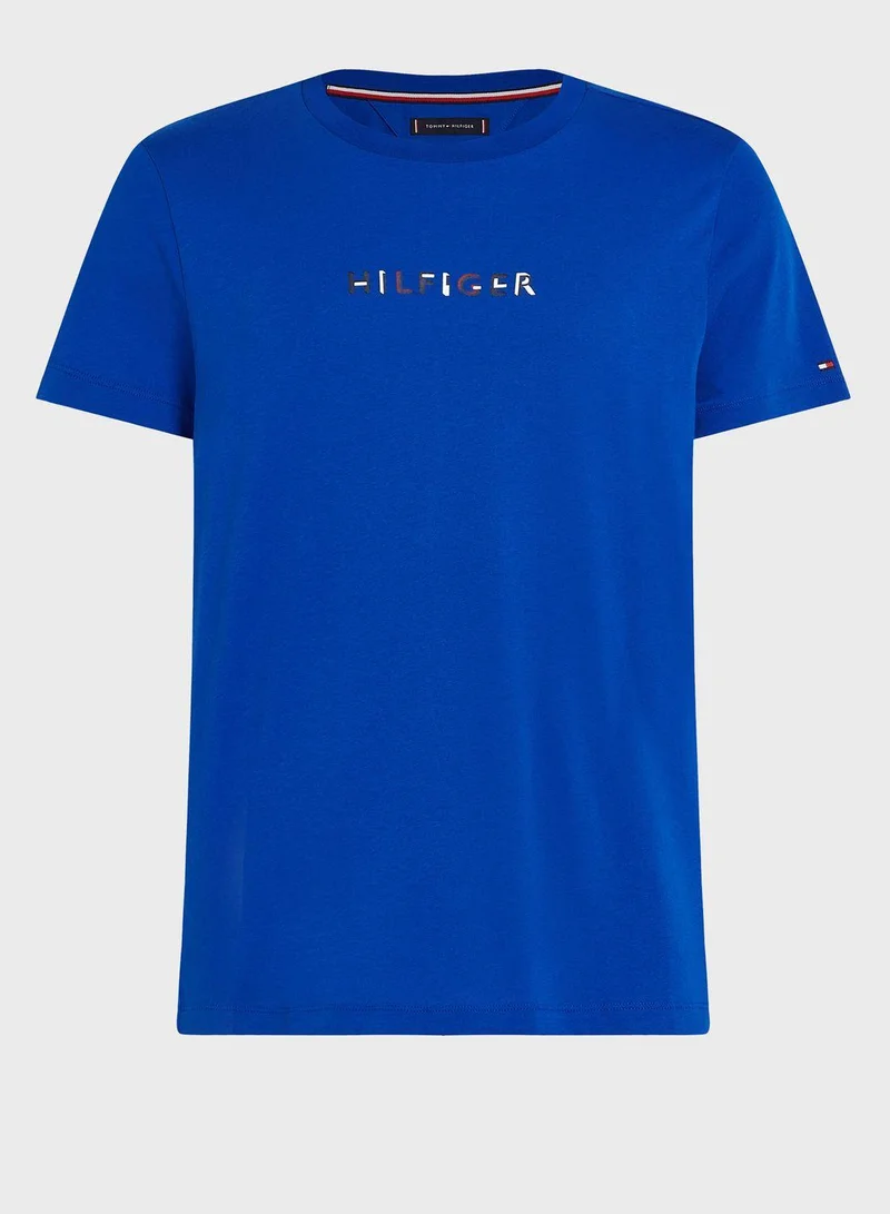 TOMMY HILFIGER Logo Crew Neck T-Shirt