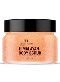 Botanic Hearth Botanic Hearth Himalayan Salt Body Scrub with Lychee Oil Exfoliating Body Scrub act as Body Exfoliator  helps with Moisturizing Skin Acne Cellulite Dead Skin Scars Wrinkles 12 oz 