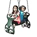 Swing-N-Slide SwingNSlide WS 3452 Heavy Duty Two Person Dual Glider Swing with Coated Chains to Prevent Pinching 18 W x 25 in H x 40 L Green - Image 3