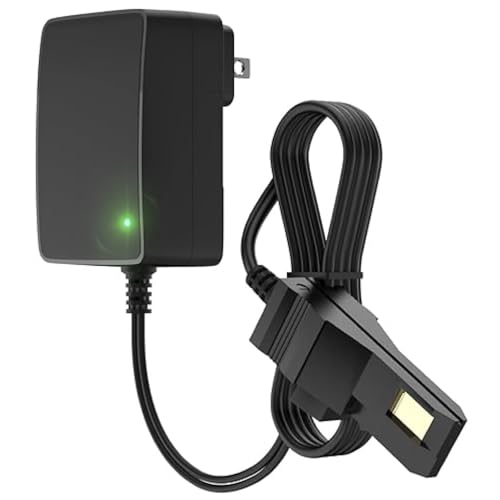 IBERLS for Power Wheels 12 Volt Battery Charger for P ower Wheel Gray, Replacement Fisher Price 12V Adapter Cord, Light, 6.5FT - Image 1