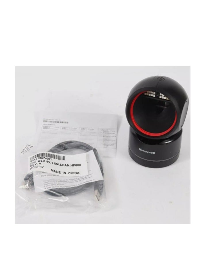Honeywell HF680 2D Area-imaging Hand-free Fixed LED USB Barcode Scanner - Image 3