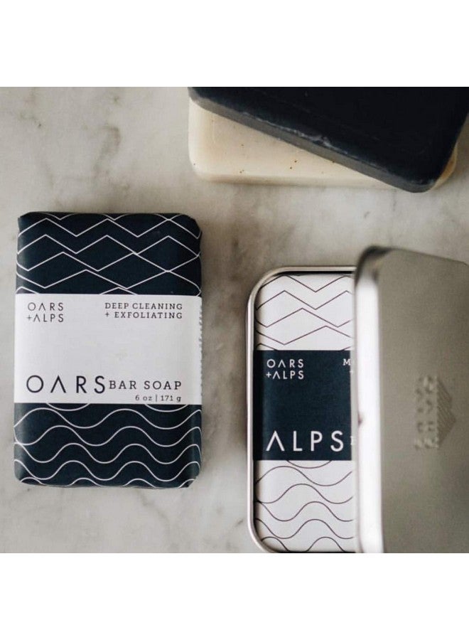 Oars + Alps Men's Bar Soap Gift Set, Dermatologist Tested and Made with Clean Ingredients, TSA Approved, 2 Pack, 6 Oz Each - Image 2