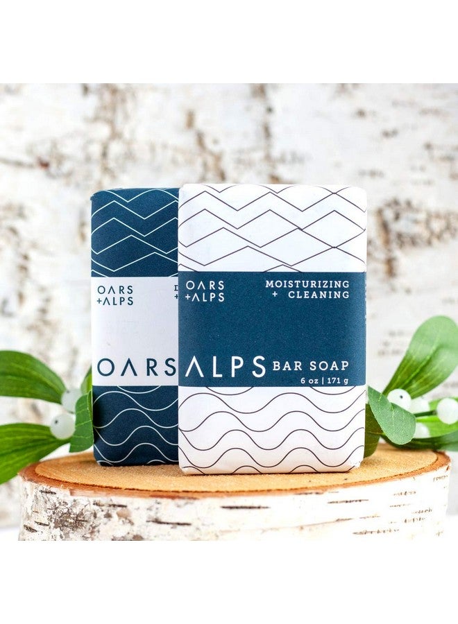 Oars + Alps Men's Bar Soap Gift Set, Dermatologist Tested and Made with Clean Ingredients, TSA Approved, 2 Pack, 6 Oz Each - Image 5
